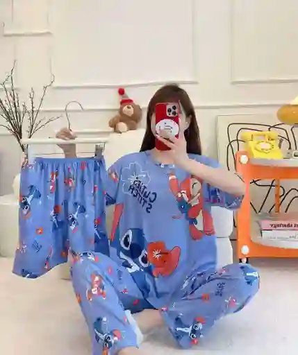 Pijama Stitch – De 3 Piezas