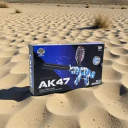 Lanzador De Bolas De Gel Elctrica Automatica Orbis Hidrogel Ak-47