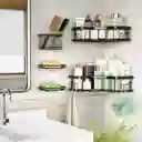 Organizador Esquinero Baño 5 Piezas Antióxido