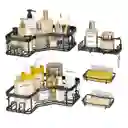 Organizador Esquinero Baño 5 Piezas Antióxido