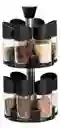 Condimenteros Soporte Giratorio Base Con 12 Frasco Especies