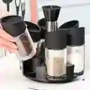 Condimenteros Soporte Giratorio Base Con 12 Frasco Especies