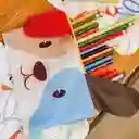 Bolsa De Colores Cara Perro