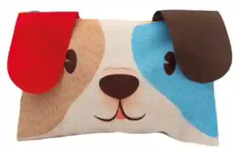 Bolsa De Colores Cara Perro