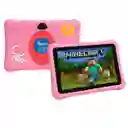 Tablet Kids Niños K3 Android 13 6gb Ram 128gb Almacenamiento Rosa