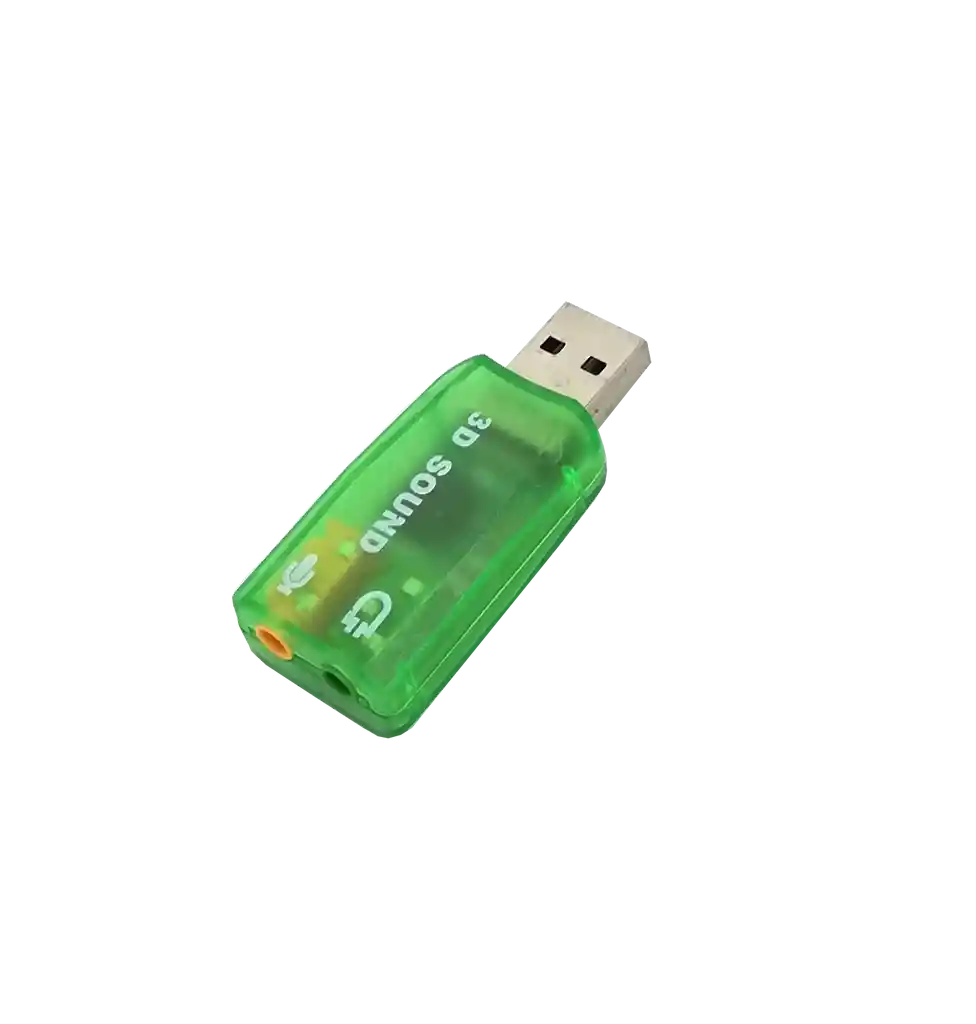 Tarjeta De Sonido Usb 5.1 – Adaptador De Audio Externo Para Pc/laptop