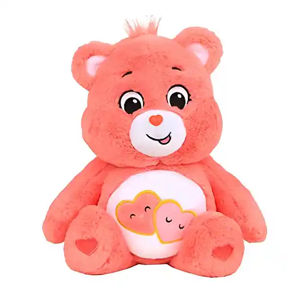 Oso Peluche Love-a-lot 14 Pulgadas Rosa Hipoalergénico