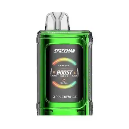 Spaceman Vape / Vaporizador 20.000 Puff Apple Kiwi Ice