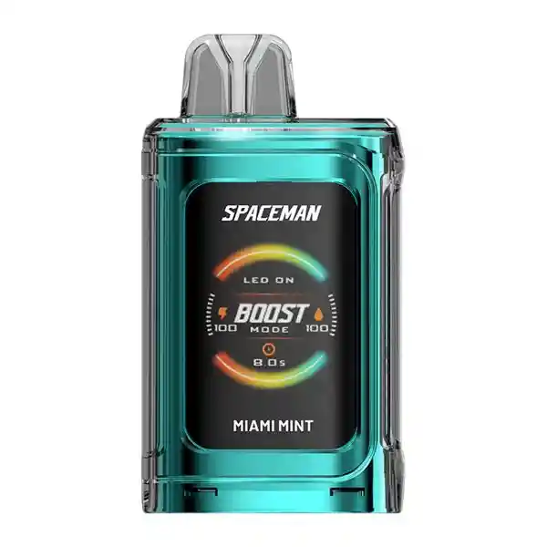 Spaceman Vape / Vaporizador Miamu Mint 20.000 Puff