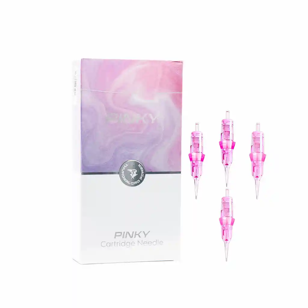 Beautyplus Thunderlord Aguja Tatto Y Micropigmentacion N.1r 0.40mm X 20pcs
