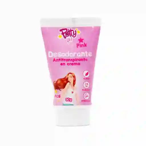 Johnvery Desodorante Patty Girl Pink Crema X 30g