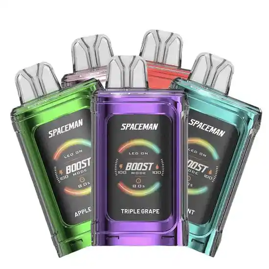 Spaceman Vape / Vaporizador Strawberry Mint Candy 20.000 Puff