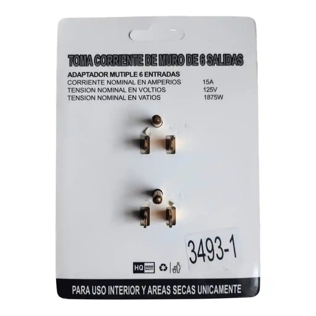 Multiplicador De Toma 2 A 6