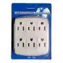 Multiplicador De Toma 2 A 6