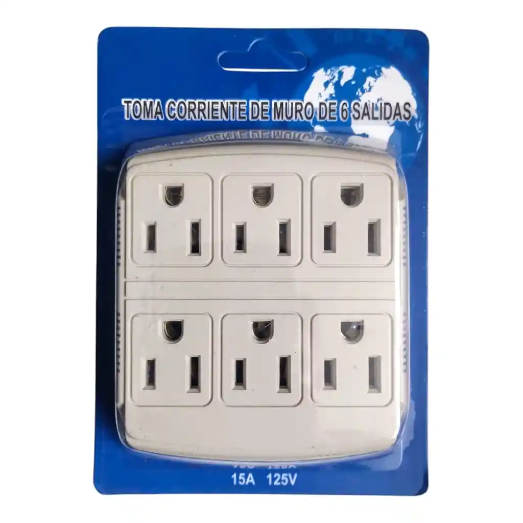 Multiplicador De Toma 2 A 6