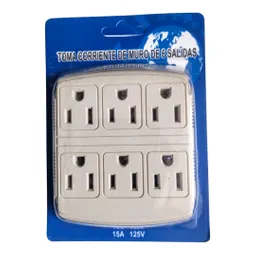 Multiplicador De Toma 2 A 6