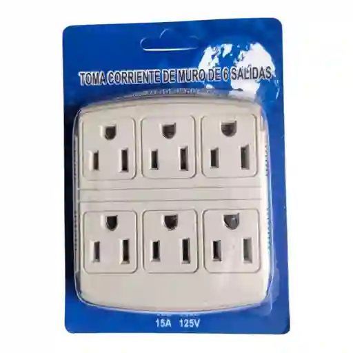 Multiplicador De Toma 2 A 6