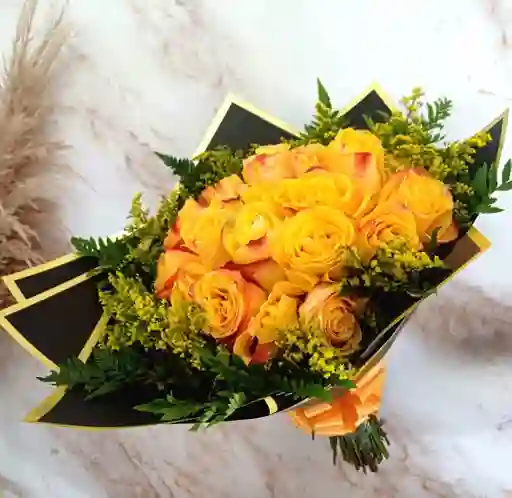 Bouquet De Rosas Amarillas