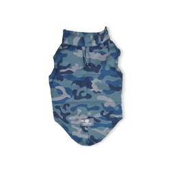 Chaleco L Dril Camuflado Azules