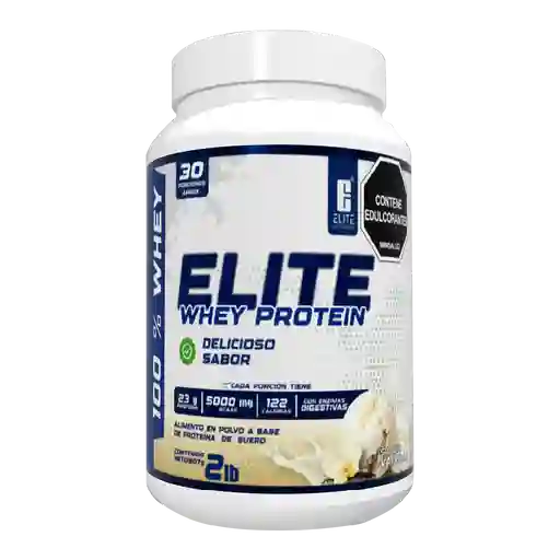 Elite Whey Protein 2lb Vainilla Elite Supplements