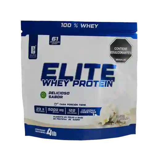 Elite Whey Protein 4lb Vainilla Elite Supplements