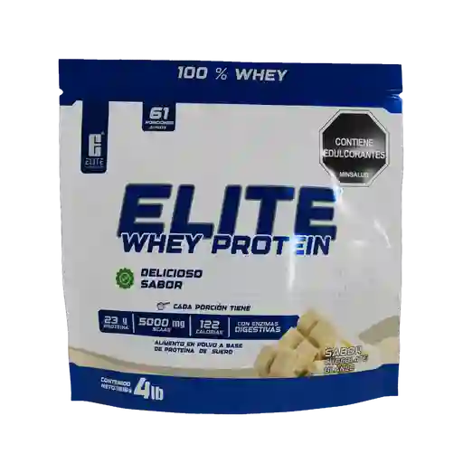 Elite Whey Protein 4lb Chocolate Blanco Elite Supplements