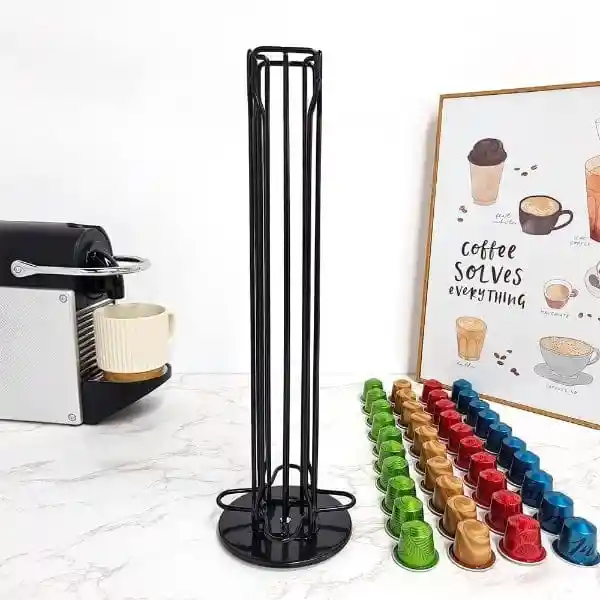 Soporte Giratorio Organizador 40 Cápsulas Café