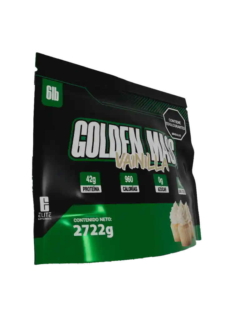 Golden Mass 6lb Vainilla Elite Supplements