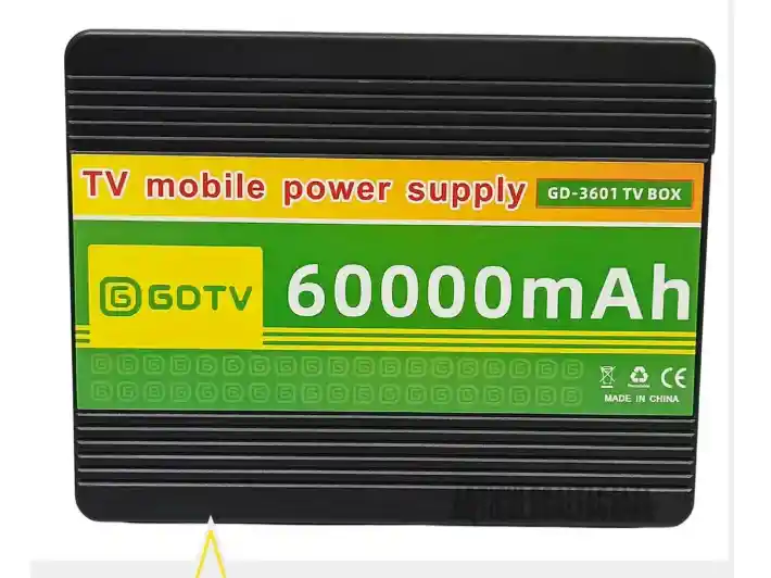 Batería Solar Estación De Poder 12v Gd-3601