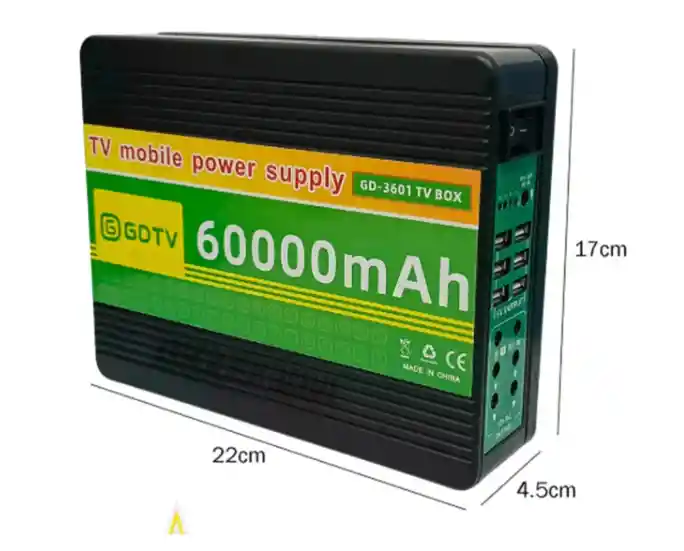 Batería Solar Estación De Poder 12v Gd-3601