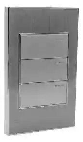 Interruptor Triple Stainless Mercury