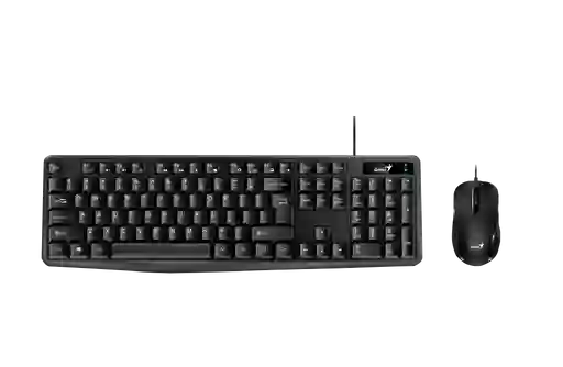 Combo Genius Teclado + Mouse Km-170 Alámbrico – Usb