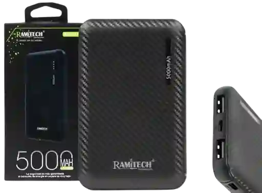 Power Bank 5000 Mah Ramitech