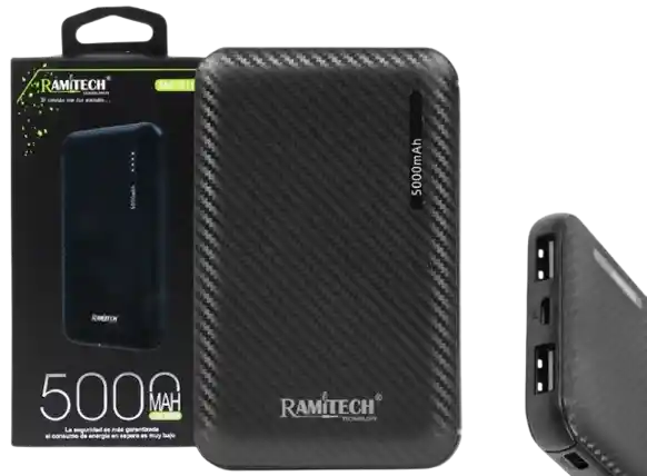 Power Bank 5000 Mah Ramitech