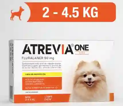 Atrevia One Mini 2.5- 5 Kg Ectoparasiticida
