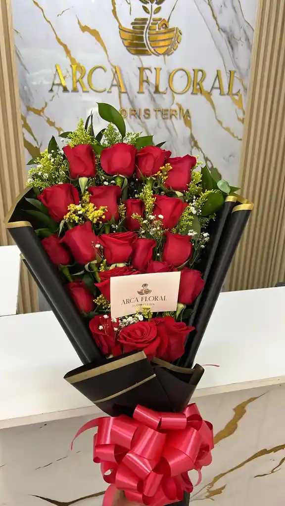 Ramillete 18 Rosas