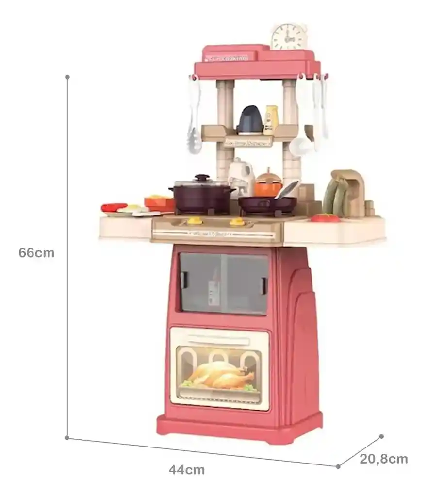 Juguete De Cocina Interactiva Con Luces Y Sonidos Para