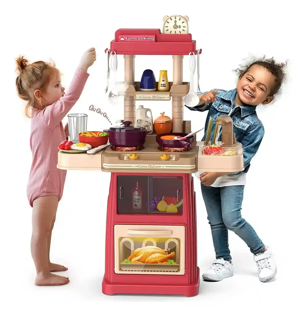 Juguete De Cocina Interactiva Con Luces Y Sonidos Para