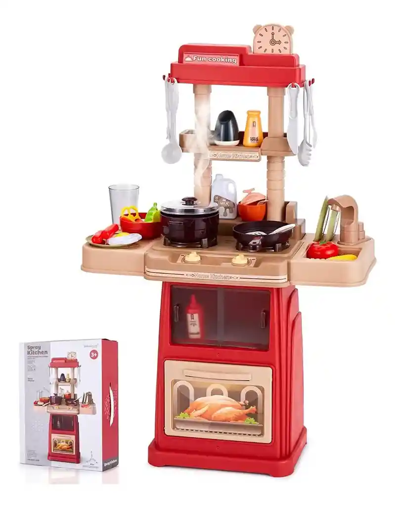 Juguete De Cocina Interactiva Con Luces Y Sonidos Para
