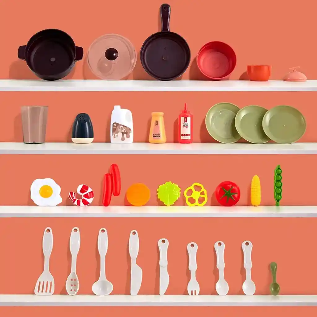 Juguete De Cocina Interactiva Con Luces Y Sonidos Para