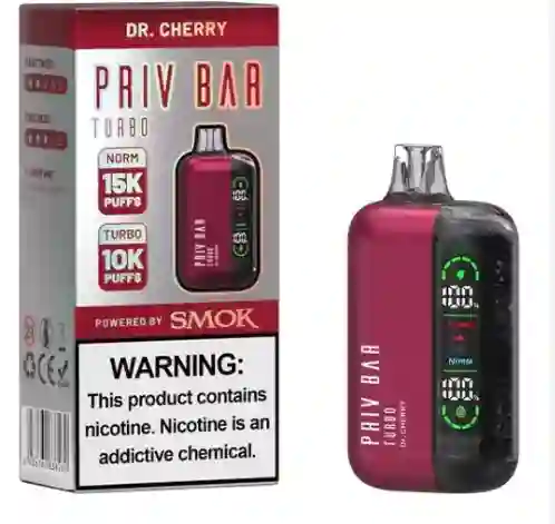 Priv Bar Turbo 15.000puff - Dr. Cherry