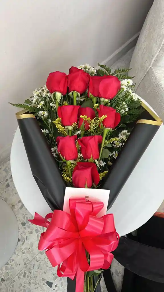 Ramillete 10 Rosas