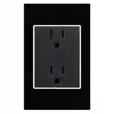 Interruptor Doble Negra Mercury