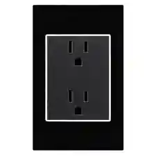 Interruptor Doble Negra Mercury