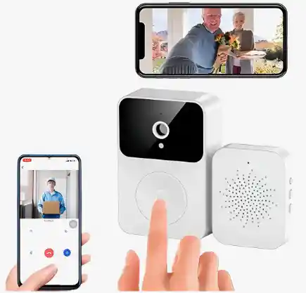 Timbre Inalámbrico Exterior Portátil Usb Camara Wifi Pro