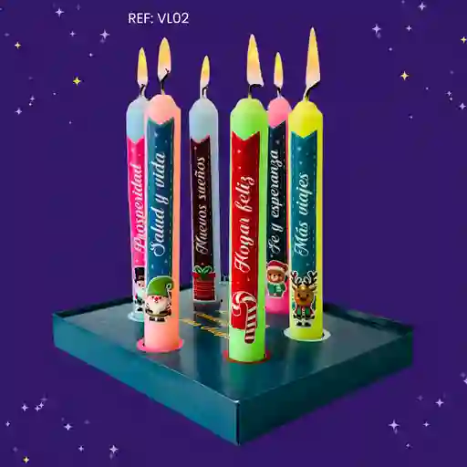 Velas Con Deseos, Navideñas