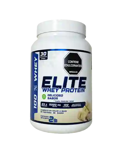 Elite Whey Protein 2lb Chocolate Blanco Elite Supplements
