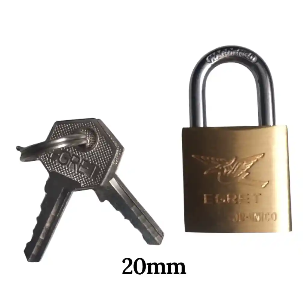 Candado Egret #20 Maleta