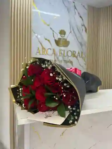 Ramillete Buchon 12 Rosas