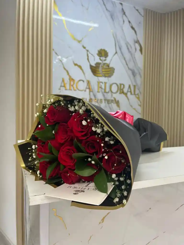 Ramillete Buchon 12 Rosas